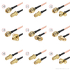 Gold Plated SMA Antenna Extension Cable - Flexible RF Coax Pigtail for WiFi Router