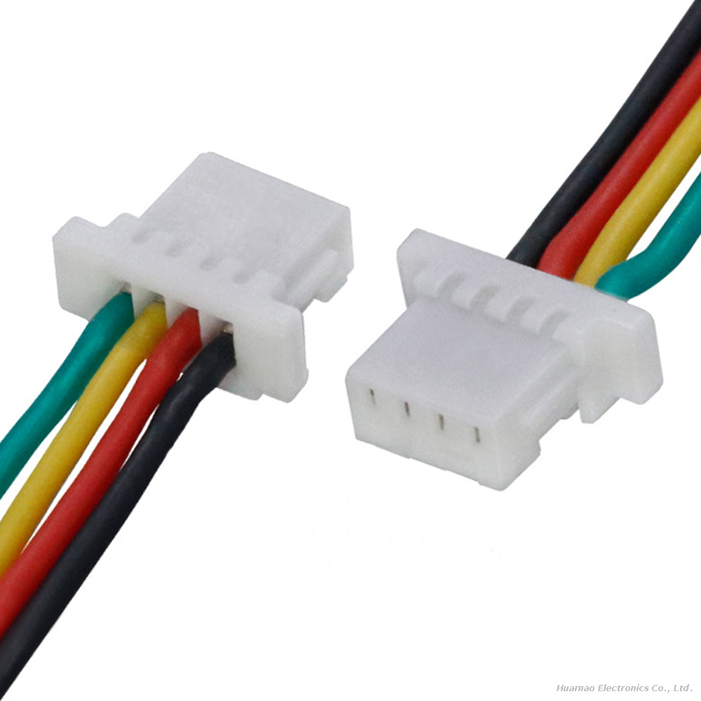 1.0mm Pitch SH1.0 4Pin Dual-End Silicone Harness UAV FPV Camera Signal Drone Wiring