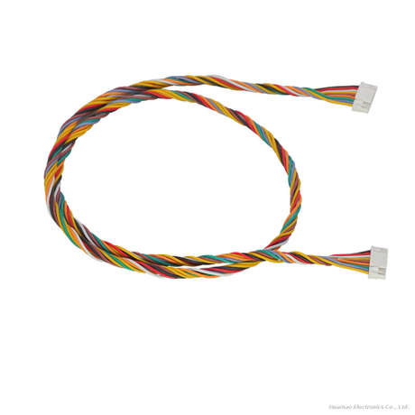 High Temp Resistant GH1.25-9P Silicone Cable Multi-Color Twisted Pair UAV Flight Control Wire