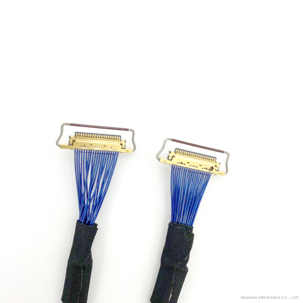 I-PEX20454-20P EDP Screen Wire 0.5mm Micro Coaxial Cable Assembly