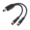 M8 Waterproof Connector Male And Female Adapter Splitter 1 To 2 PVC Cable