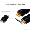 XT60 To T Plug Adapter Connector Male To Female Conversion Machine Battery T6 Charger Adapter for Remote Control Aircraft