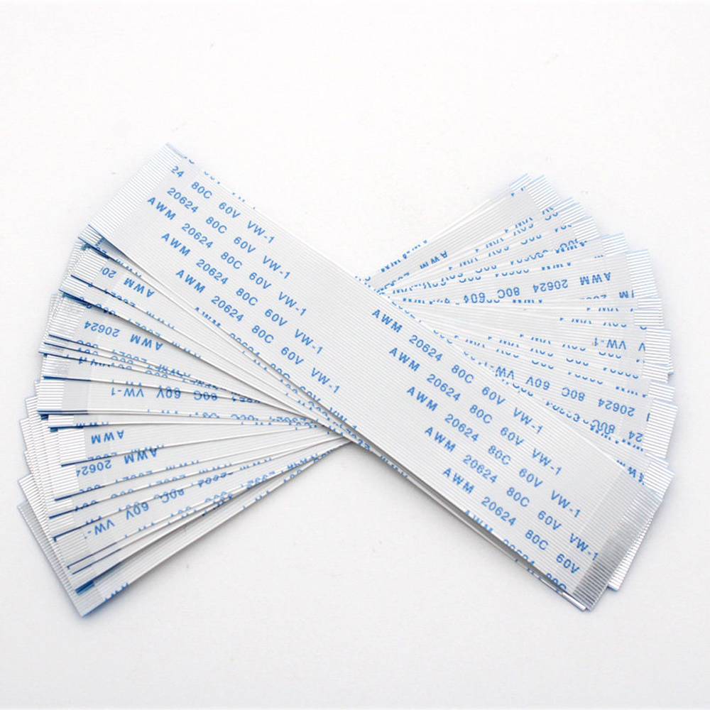 FFC Flexible Flat Cable Ribbon 20624 40P-80P 0.5mm FPC Cable for Printer Power Wire (2)