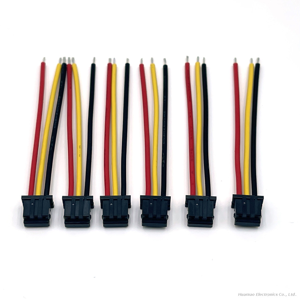 DF3-3S-2C Terminal Wire HRS 2.0mm Pitch Male Female Docking Cable Battery Speaker Motor Equipment Wiring Harness
