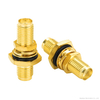 High Frequency SMA-KKY RF Coupler Dual Female Bulkhead Connector with Waterproof Ring