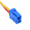 YAZAKI 7123-4129-90 2-pin Female Blue Connector Automotive Wire Harness