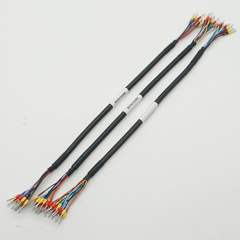 VE0508 Pin Type Tubular Terminal with Wire Pre-insulated Cold-pressed Terminal Signal Control Connection Cable