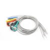  Colorful 3.5mm 4.0mm Male ECG Snap Shiedling Cable for Medical Equipment