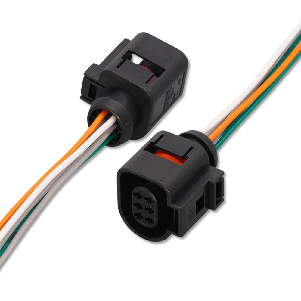 J6 Wiper Motor Plug Wire 1J0973713 Car Waterproof Connector Wiring Harness 6P Power Cable (5)