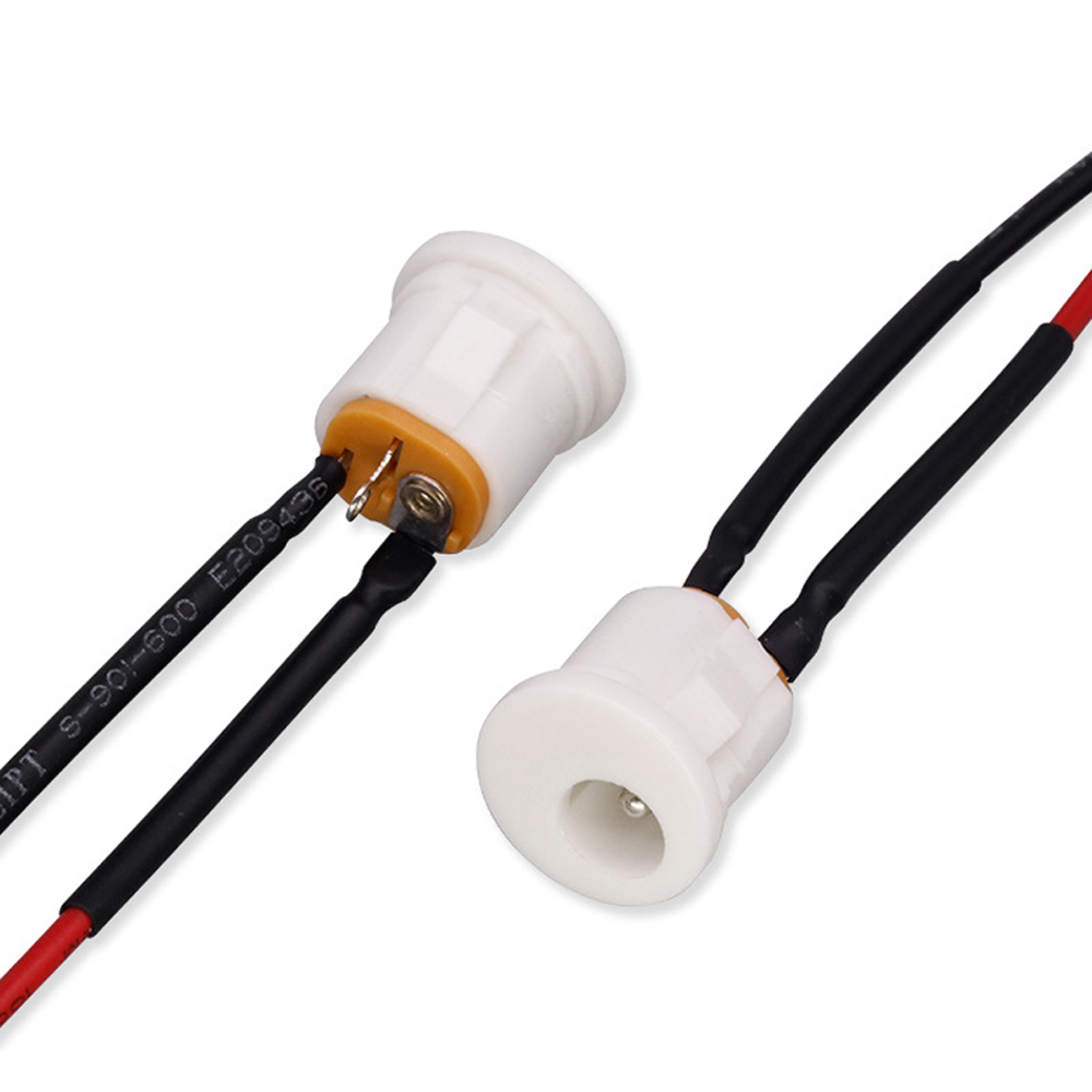 SM2.54-2P Terminal Wire Card Type DC022 5521 5525 Female Connector Red and Black Wiring Harness (2)