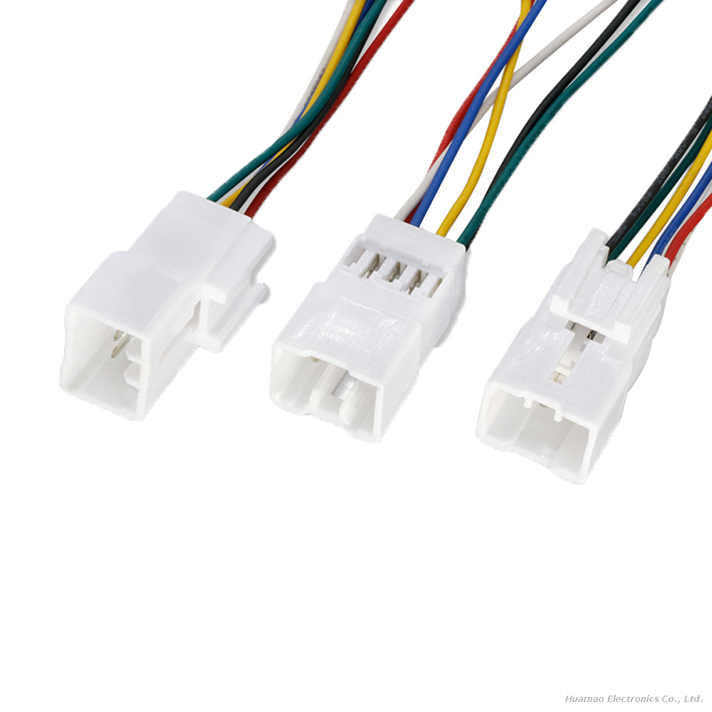 DJ7064Y-2.2-11/21 Terminal Wire Male And Female Plug Connector Automotive Wire Harness Customization