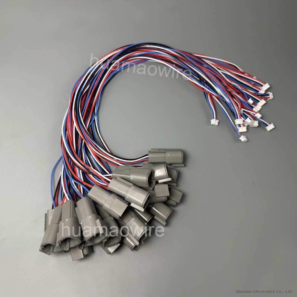 Molex 5023510400 to DTM04-4P 1060-20-0122 DuraClik Wire-to-Board Receptacle Cable Assembly Customized