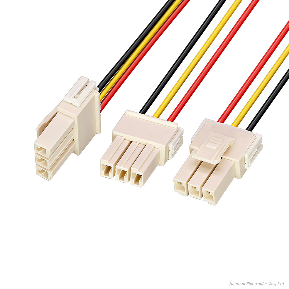 TE 368571-1 Automotive Connector Cable Freezer Refrigerator Equipment Internal Connection Small Motor Terminal Wire Harness