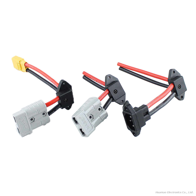 50A Lithium Battery Charging Cable To XT90 Plug Connector Electric Vehicle Charging Socket Cable Assembly