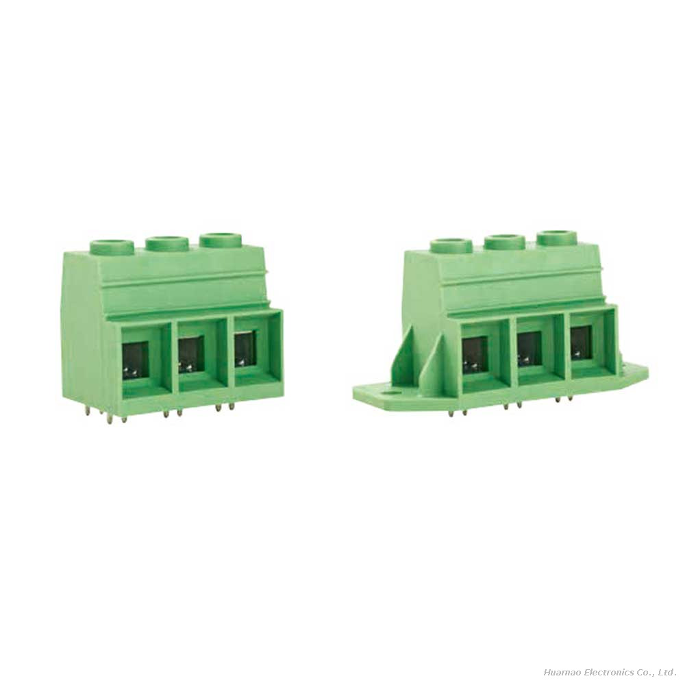 Industrial Fixed PCB Terminal Block 15.00mm Pitch Screw Type Wire Connector