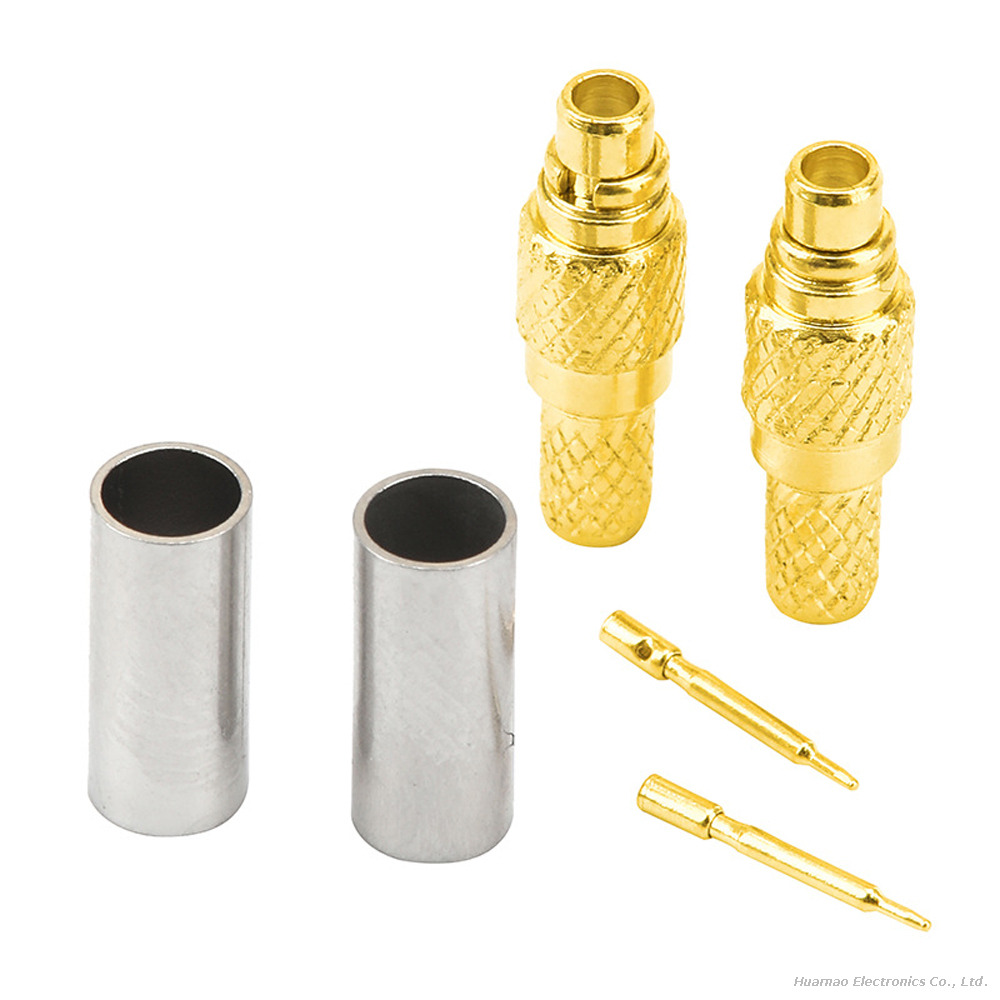 MMCX-J-1.5 Communication RF Connector MMCX Male Crimp Coaxial Cable Fitting