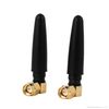 SMA-J Male Screw Inner Needle Elbow Antenna 2.4G Glue Stick Antenna for WiFi Router