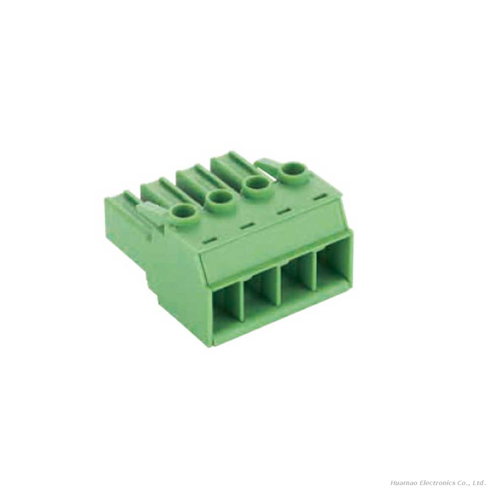 2EDGK-7.62-02/24P PCB Plug-in Wire Connector 7.62mm Pitch Industrial Controller Terminal