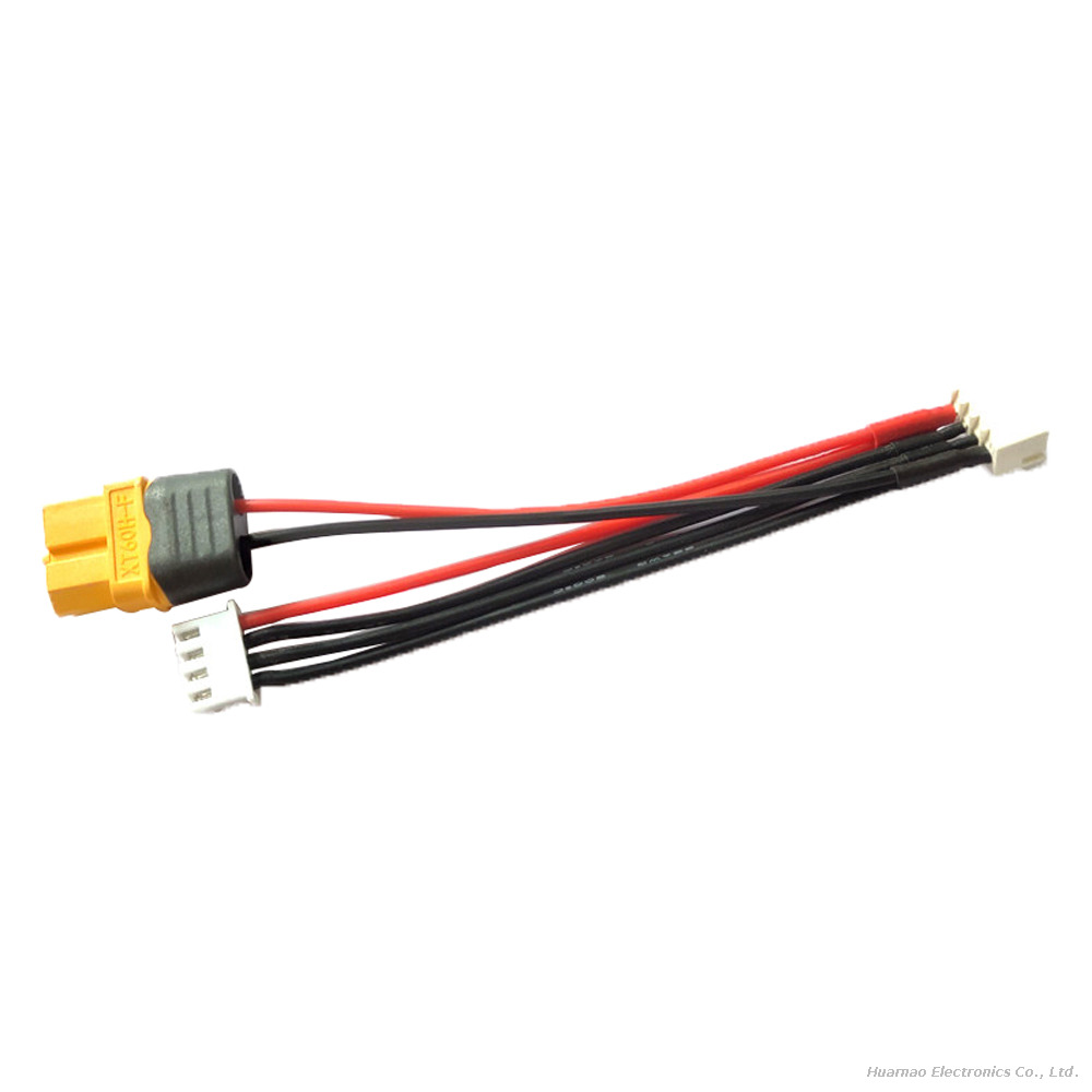 Amass XT60 To XH2.54 Plug Connector Wire FPV D6 Model Aircraft Lithium Battery Charging Adapter Cable