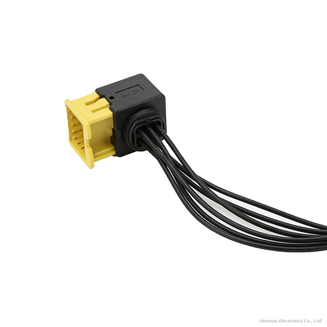 TE 1-1418469-1 Automotive Cable New Energy Waterproof Plug Connector Male And Female Terminal Wire Harness