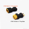 XT60 To T Plug Adapter Connector Male To Female Conversion Machine Battery T6 Charger Adapter for Remote Control Aircraft