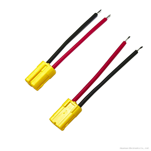 JST SFHR Series SFHR-02V-L 2Pin 1.8mm Yellow Terminal Cable Assembly
