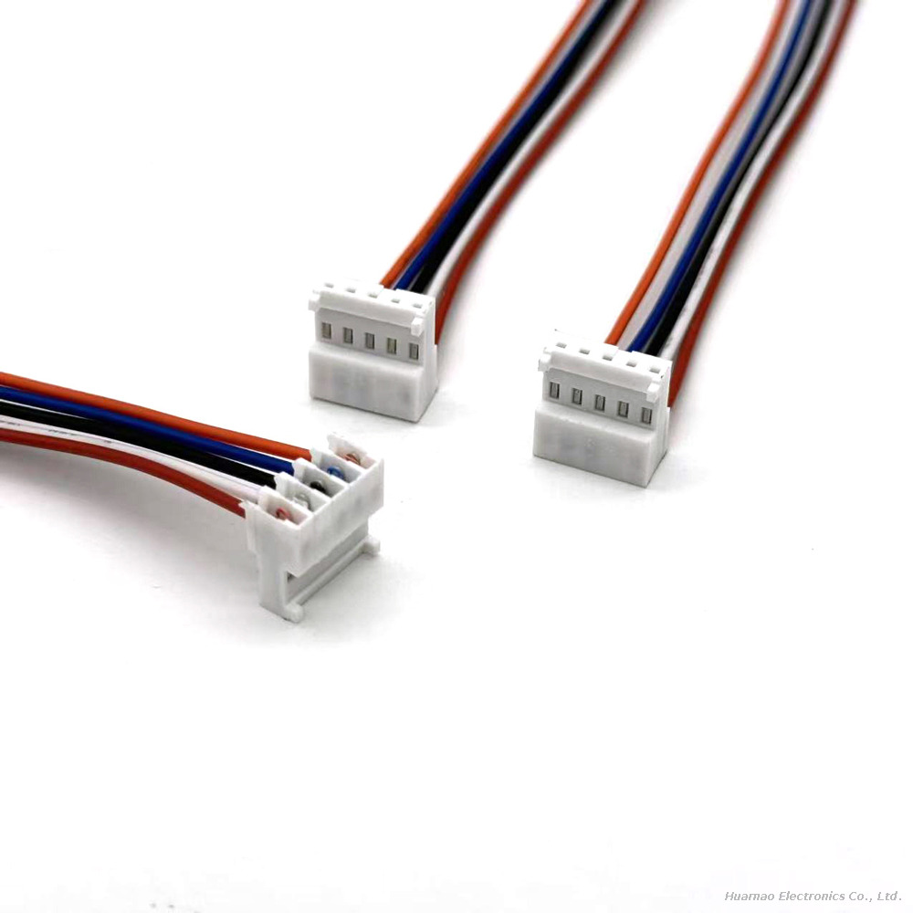 2.54mm Pitch TE 3-643814-5 IDC Cable Automotive Micro Motor Medical Equipment Wire