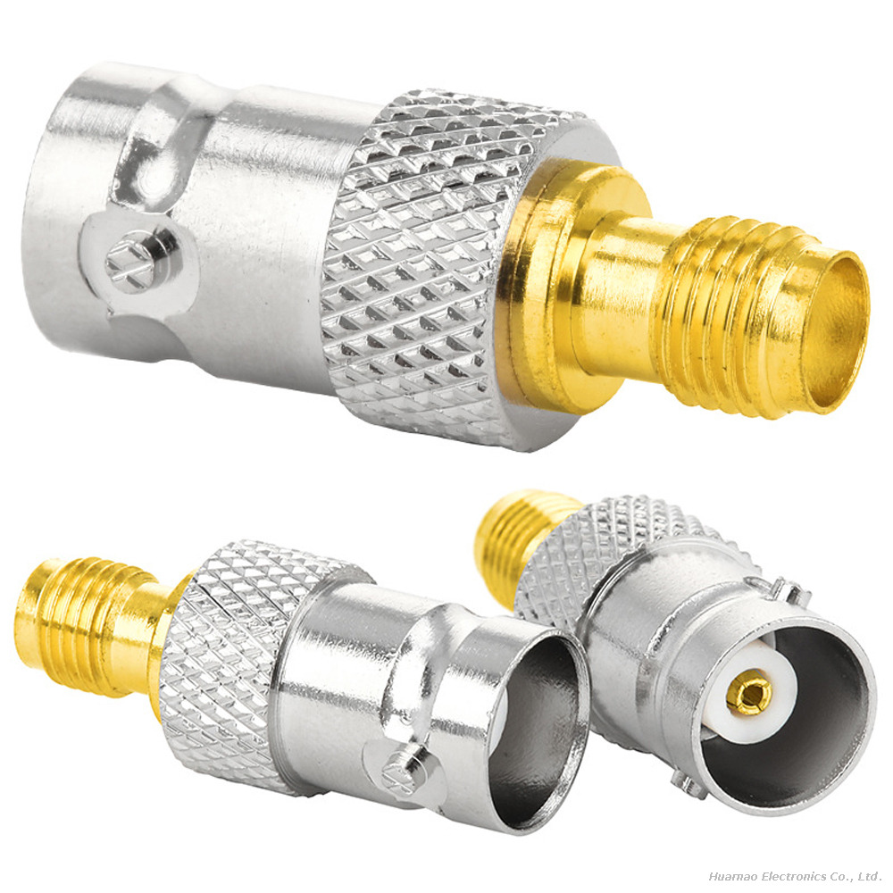 Coaxial BNC Male To SMA Female Adapter BNC/SMA RF Signal Conversion Joint