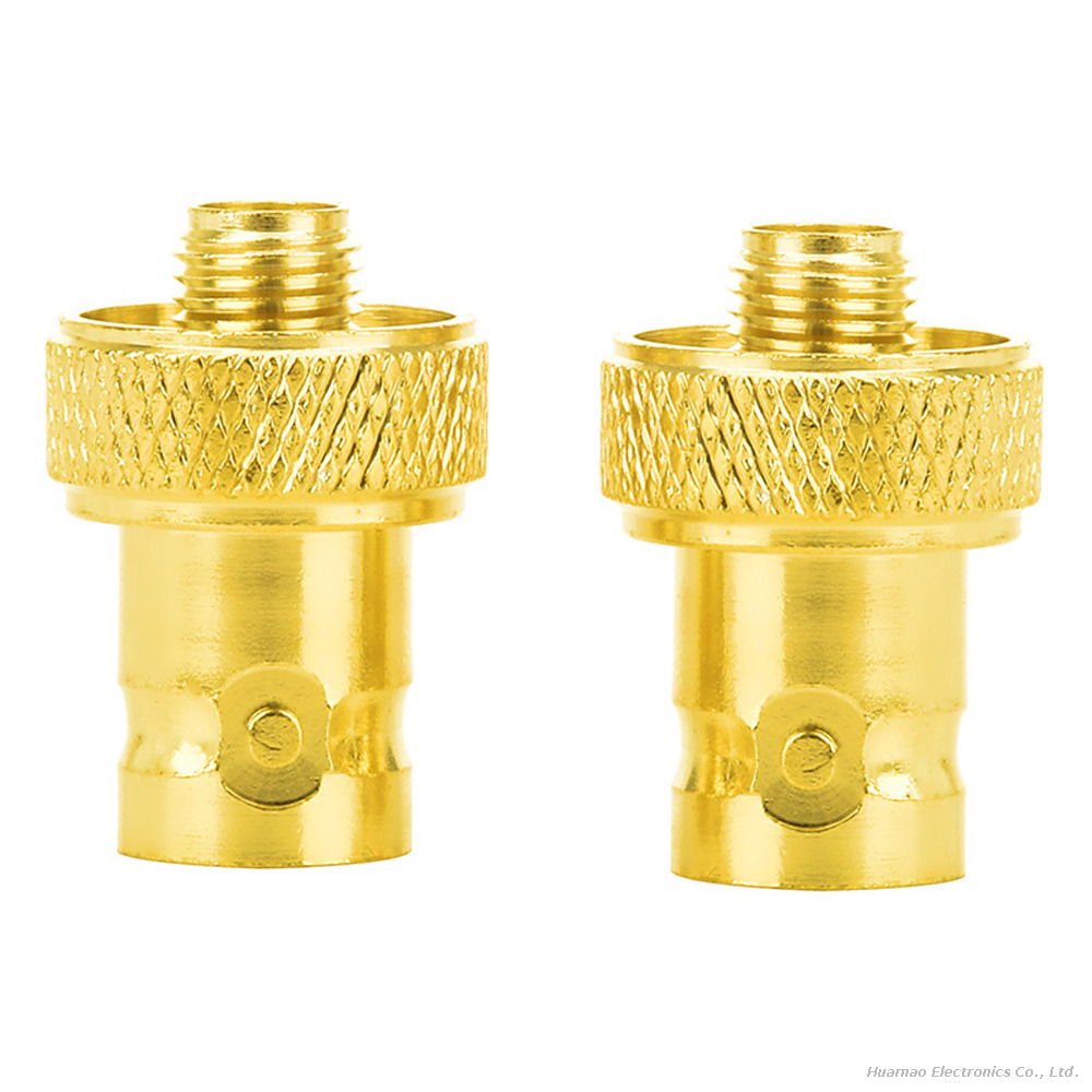 BNC KK To SMA KK Bulkhead RF Coaxial Joint BNC Female To SMA Female Feed Wire Adapter