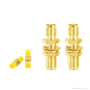 High Frequency SMA-KKY Feedthrough Connector SMA Double Female Joint with Lock Nut