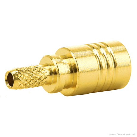 High Frequency SMB-K1.5 RF Coaxial Adapter Open Window Structure for RG316 Cable