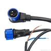 M23 Lithium Battery Connector Waterproof Cable 30-50A Charge Elbow 6 Flat Head 4 Flat Wire Harness