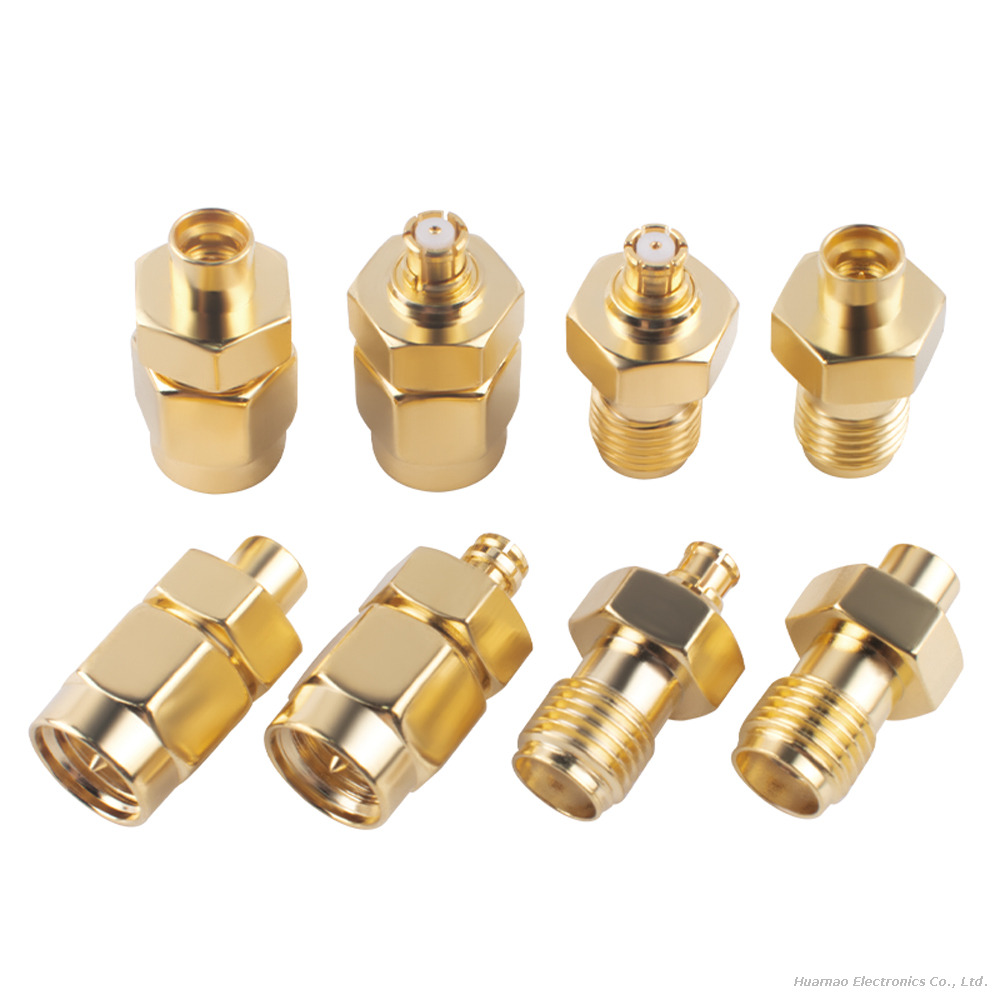 SMA to SMP-KK-JK-JJ RF Coaxial Adapter Straight RG58 Cable Male to Female Connector for Wireless Devices