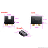 QS9 Male Female Connector Antispark Gold-Plated Terminal High Current Banana Head