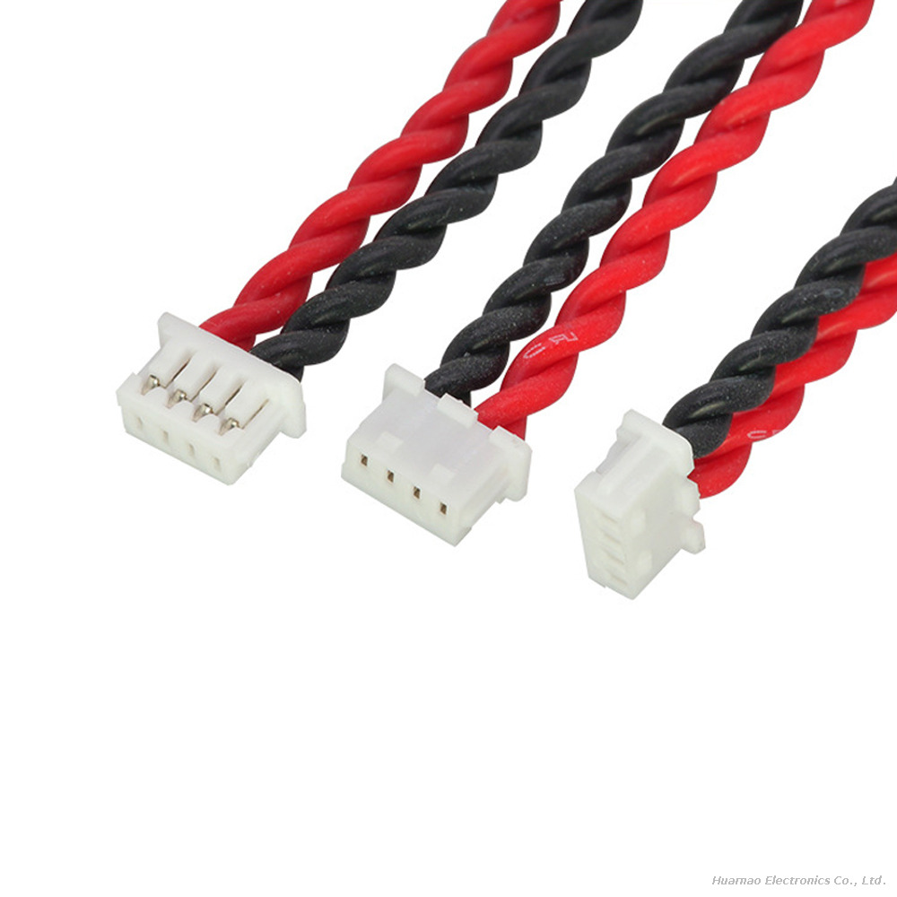 XT30U to 1.25mm Terminal Wire Silicone Wisted Cable for Smart Device Power Supply Wire Harness