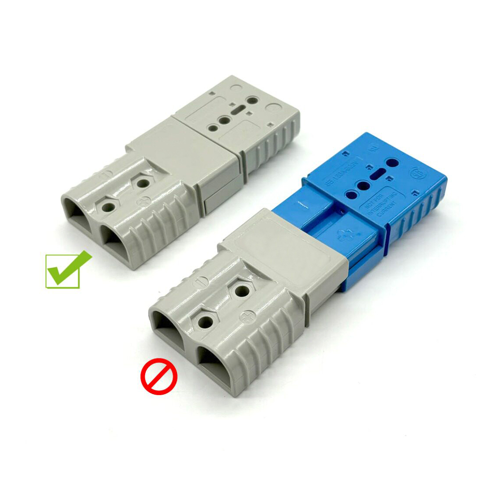 Anderson Plug 50A 120A 175A 350A Male Female Adapter Extension Cable Lithium Battery Charging Socket Connector
