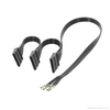 SATA Modular Flat Module Power Cable 1 To 2 1-to-Multi Extension Splitter Wire for Desktop