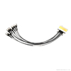 High Frequency 67GHz 8-Channel 1.85mm Male RF Test Cable Multi-Port Coaxial Bundle Harness