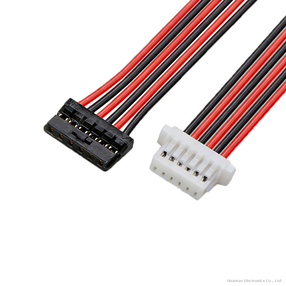 TU1503HNO-06-NL SH1.0 to 1.5-6P Terminal Wire Projector Optical Machine Internal LED Wiring Harness