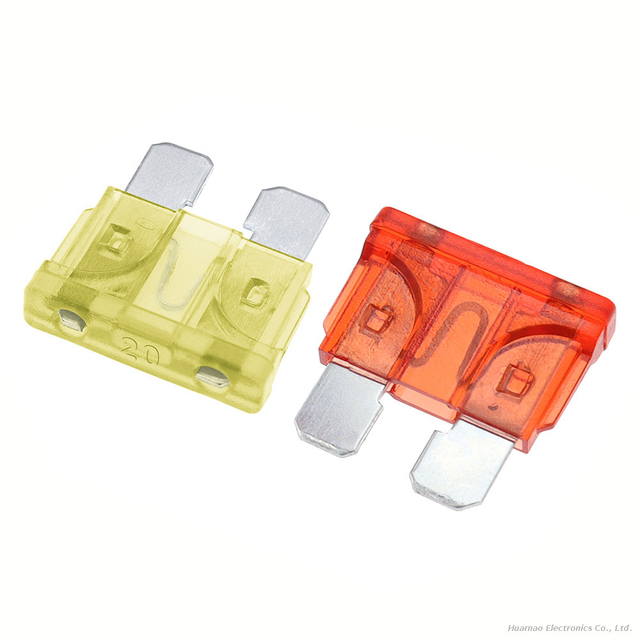 Auto Fuse Kit Automotive Plug-in Fuse 1-50A for Cigarette Lighter 4s Shop Electric Vehicle Motorcycle