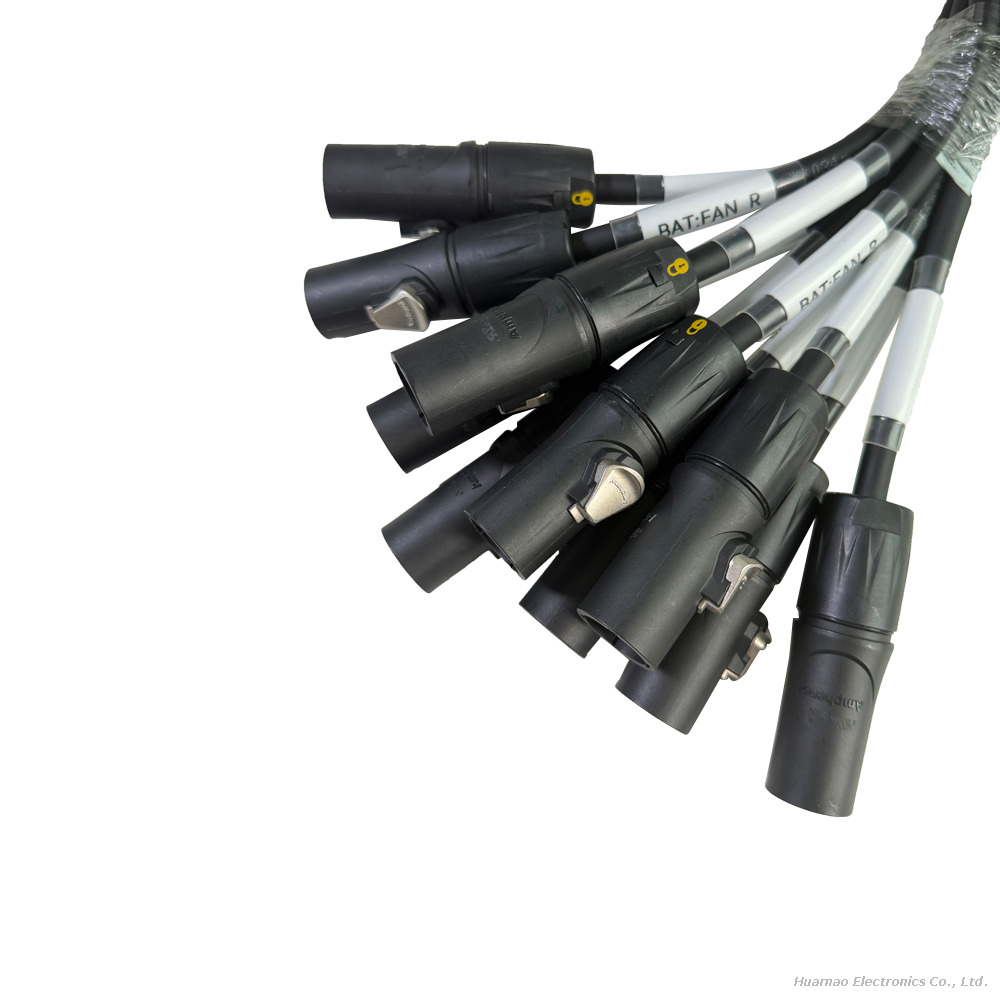 Amphenol Powerlock HPT-3 Male to HPT-3 Female Connector Cable