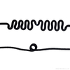 Braided Wire Harness Noise Reduction Bluetooth Headset Cable