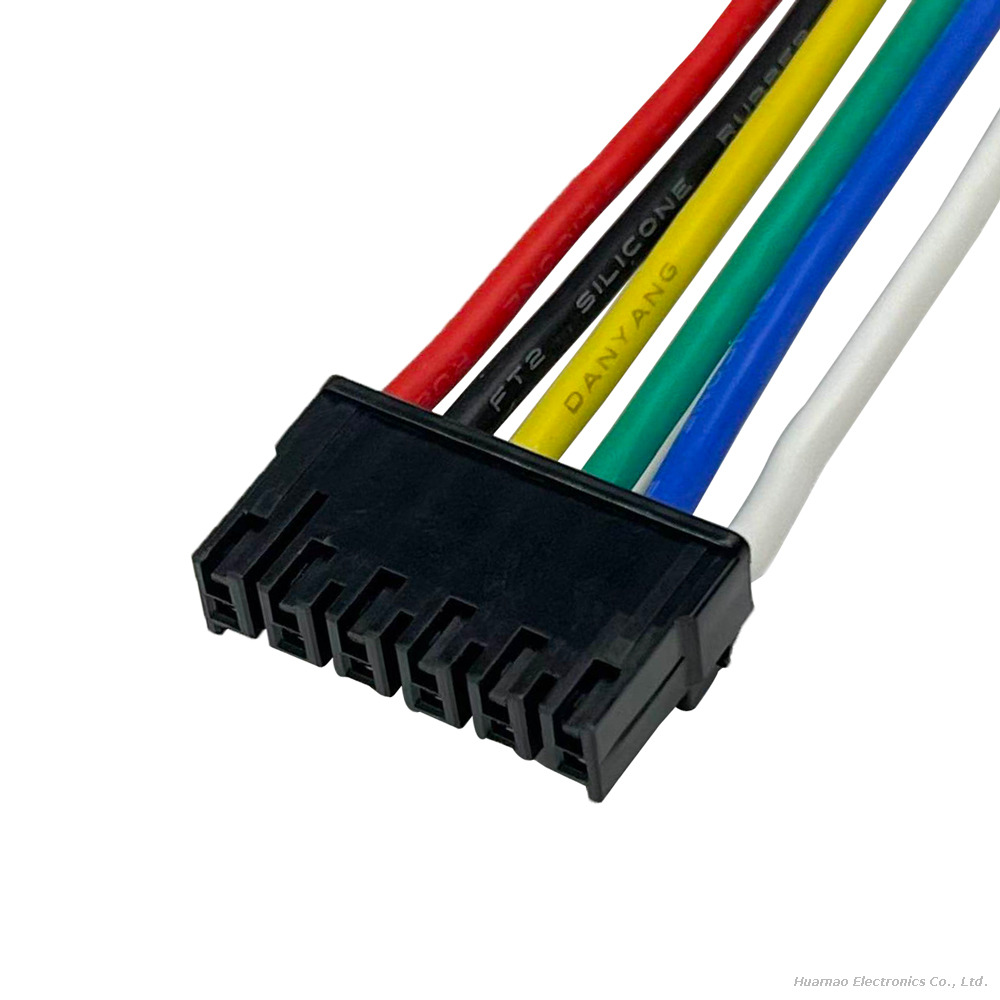 HRS 3.96mm Terminal Wire DF63-6S-3.96C 16AWG Connector Cable