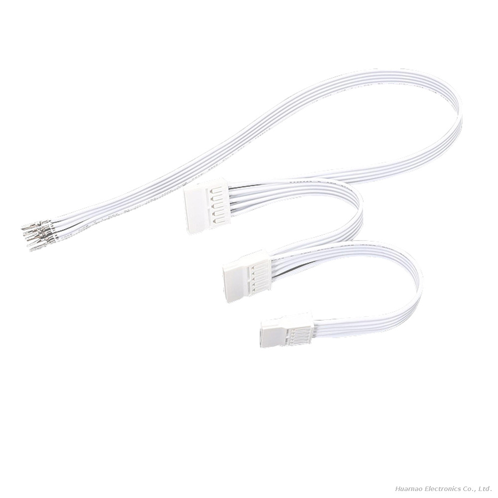 SATA Modular Flat Module Power Cable 1 To 2 1-to-Multi Extension Splitter Wire for Desktop