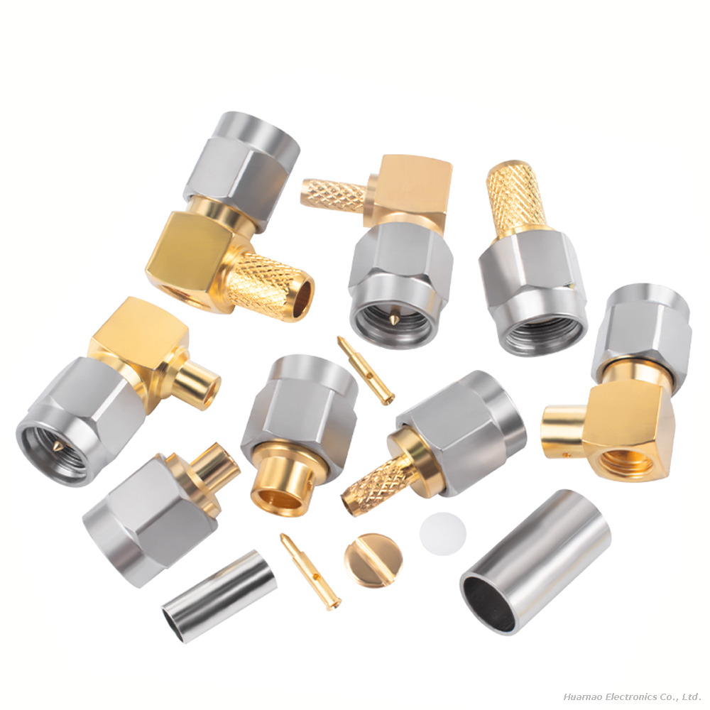 SMA-J-JW Elbow Straight RF Coaxial Connector