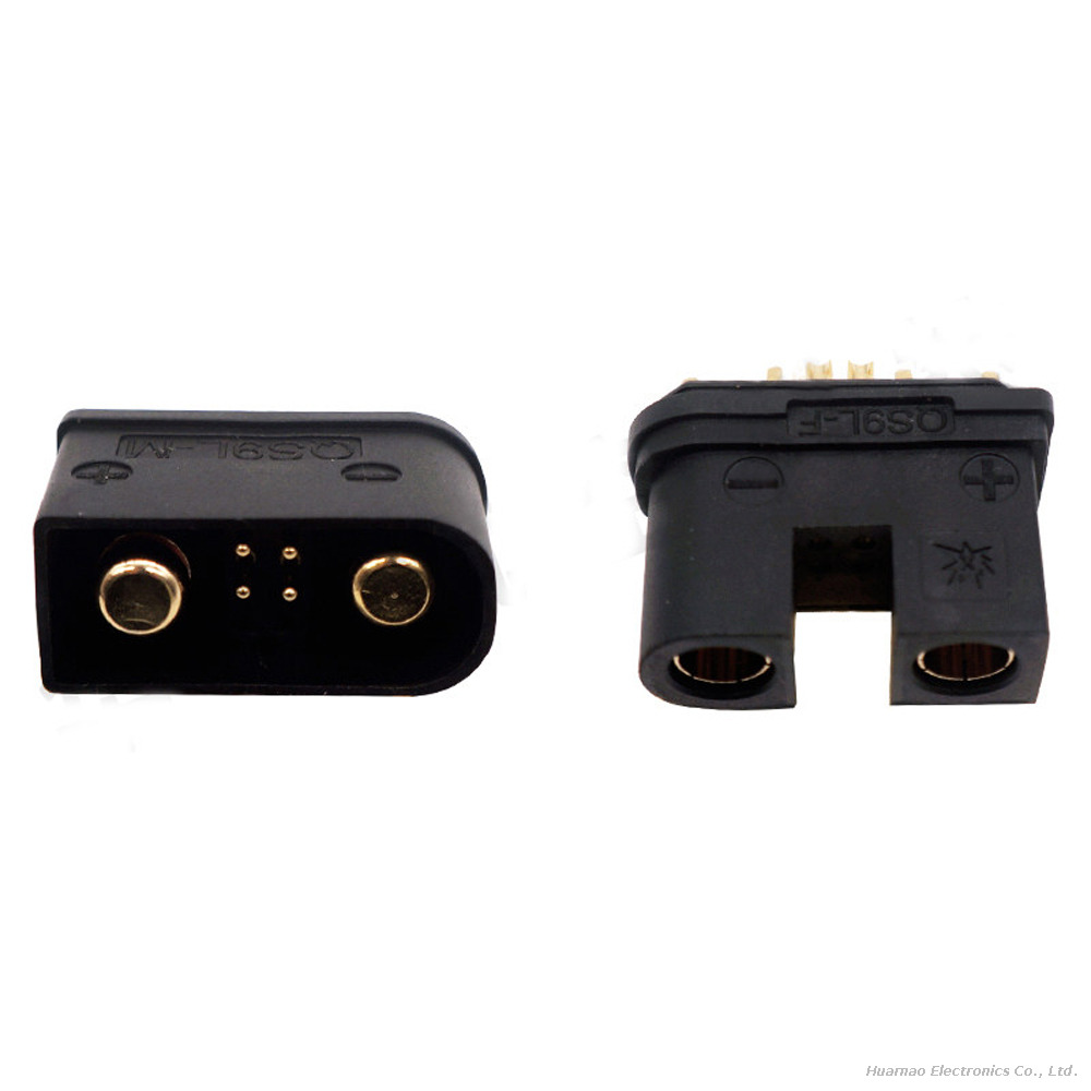 QS9 Male Female Connector Antispark Gold-Plated Terminal High Current Banana Head