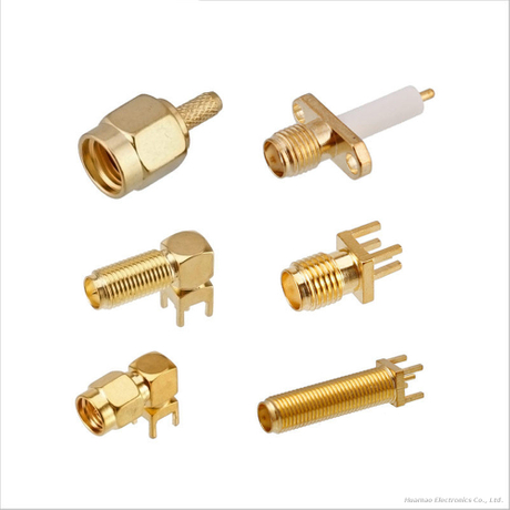 SMA Female RF Coaxial Connector PCB End Launch Antenna Interface