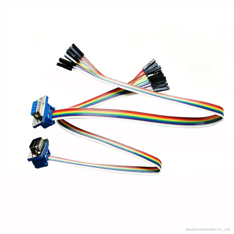 DB9 RS232 To 2.54mm Single Pin Dupont Data/Test Cable
