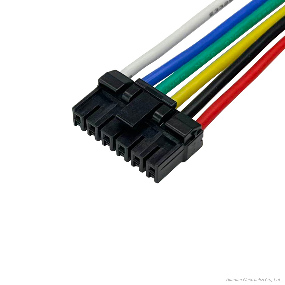 HRS 3.96mm Terminal Wire DF63-6S-3.96C 16AWG Connector Cable