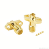 SSMA-KEB2-2H Female 2 Holes Flange Crimp RF Coaxial Connector for RG 316 RF74 RG188 Cable
